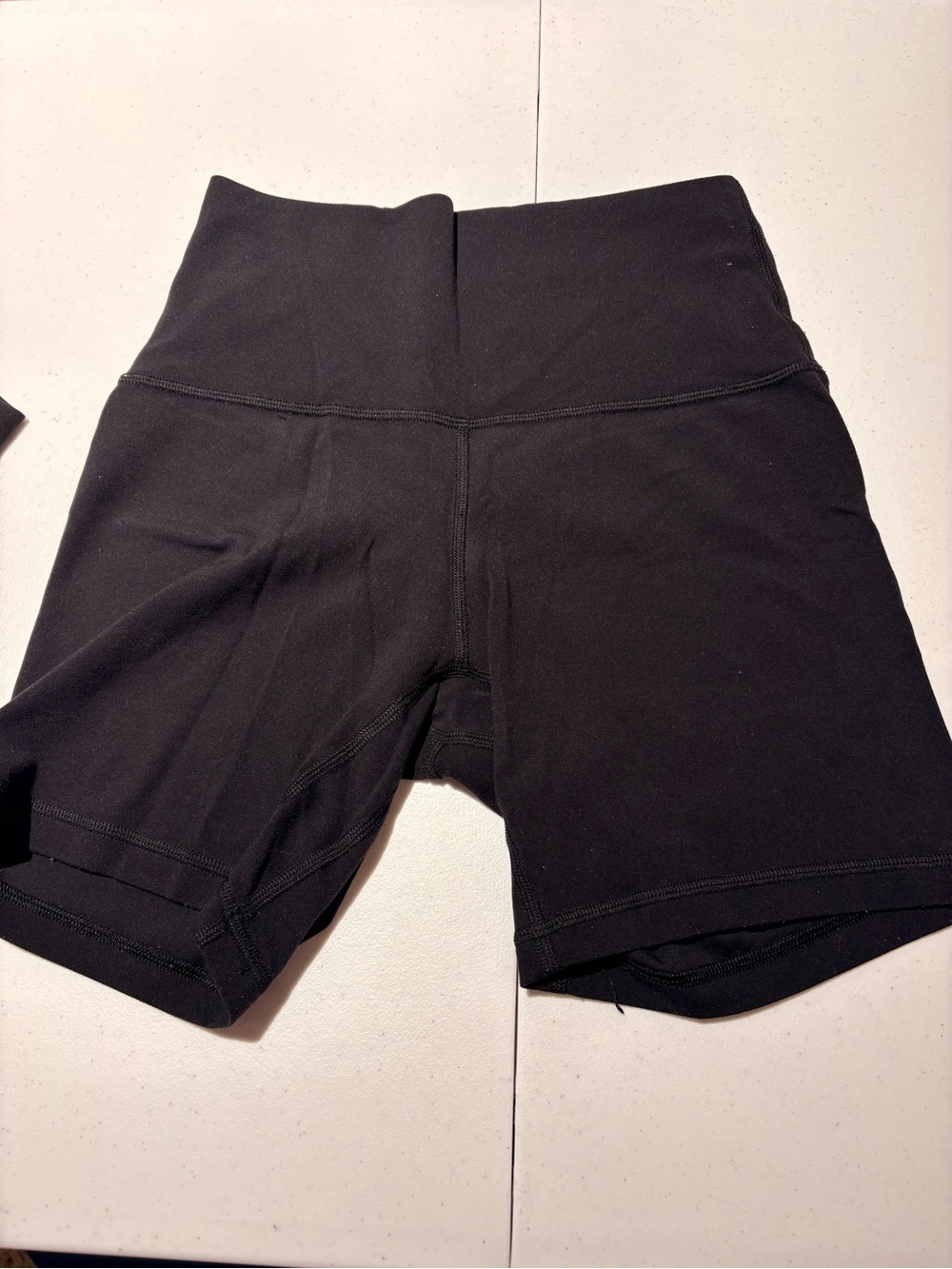 lululemon athletica Black High-Waist Bike Shorts